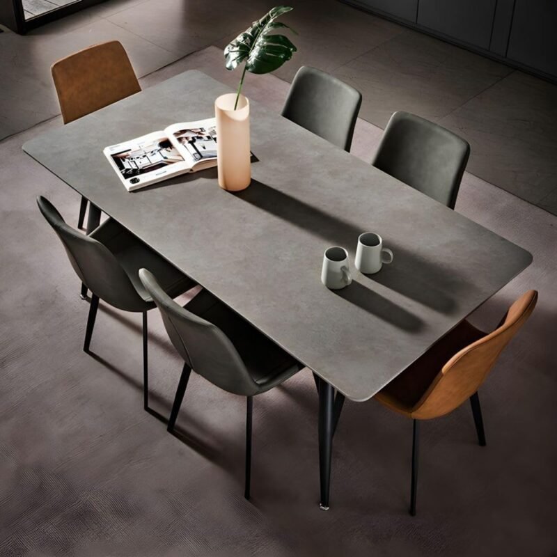 ensemble table et chaises design moderne