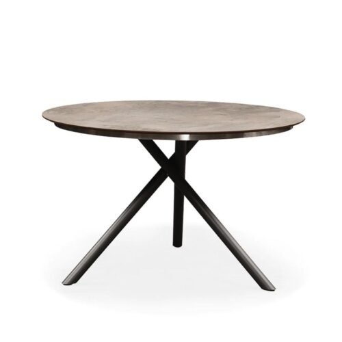 table ronde exterieur 4 personnes bois aluminium la reunion
